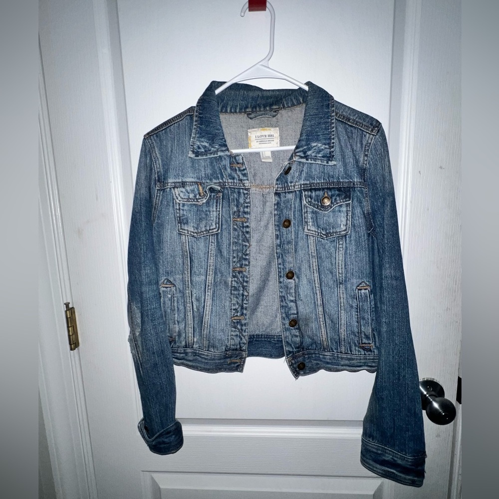 Jean jacket lightly worn
